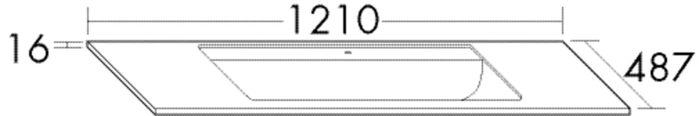 burgbad Mineralguss-Waschtisch Bel MWAV121 Weiß Velvet burgbad Mineralguss-Waschtisch Bel MWAV121 Weiß Velvet