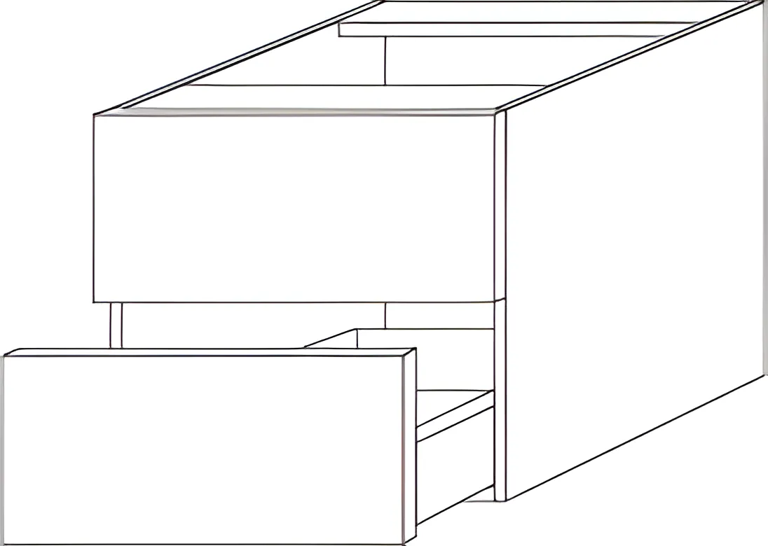 Sanipa Unterschrank „2morrow“ 350 × 340 × 520 mm in Schwarz (matt) Sanipa Unterschrank „2morrow“ 350 × 340 × 520 mm in Schwarz (matt)