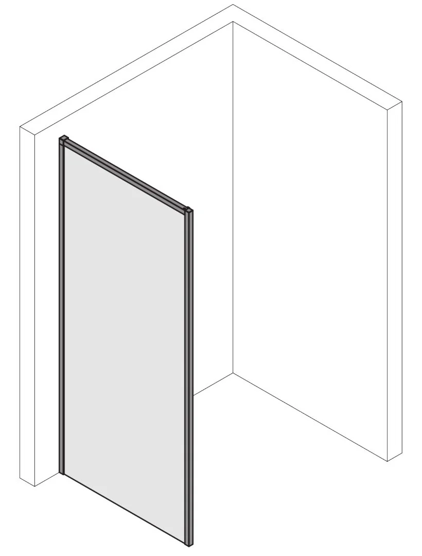 Kermi Duschdesign Seitenwand „Yanea“ Anschlag links Glas Klar, Profile Schwarz Soft (RAL 9005), für #Türbreite#, WE: /1015 – 1030 mm H: 2000 mm Kermi Duschdesign Seitenwand „Yanea“ Anschlag links Glas Klar, Profile Schwarz Soft (RAL 9005), für #Türbreite#, WE: /1015 – 1030 mm H: 2000 mm
