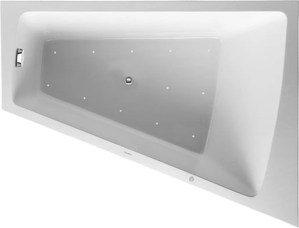 Duravit Whirlwanne „Paiova“ sonderform 1700 × 1300 mm, rechts mit Air-System, in Weiß Ausführung: rechts / Größe: 170 × 130 cm / Whirlsystem: mit Air-System Duravit Whirlwanne „Paiova“ sonderform 1700 × 1300 mm, rechts mit Air-System, in Weiß Ausführung: rechts / Größe: 170 × 130 cm / Whirlsystem: mit Air-System