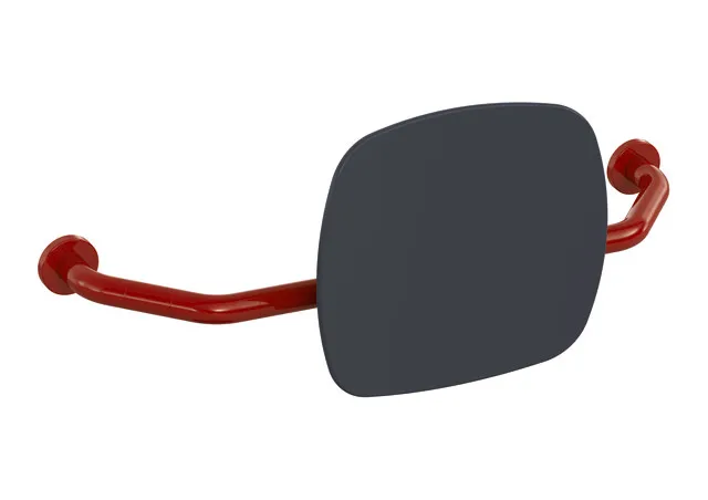 Rückenstütze Fb 92, WA 230mm Wandmontage, BM211.2 reinweiß Rückenstütze Fb 92, WA 230mm Wandmontage, BM211.2 reinweiß
