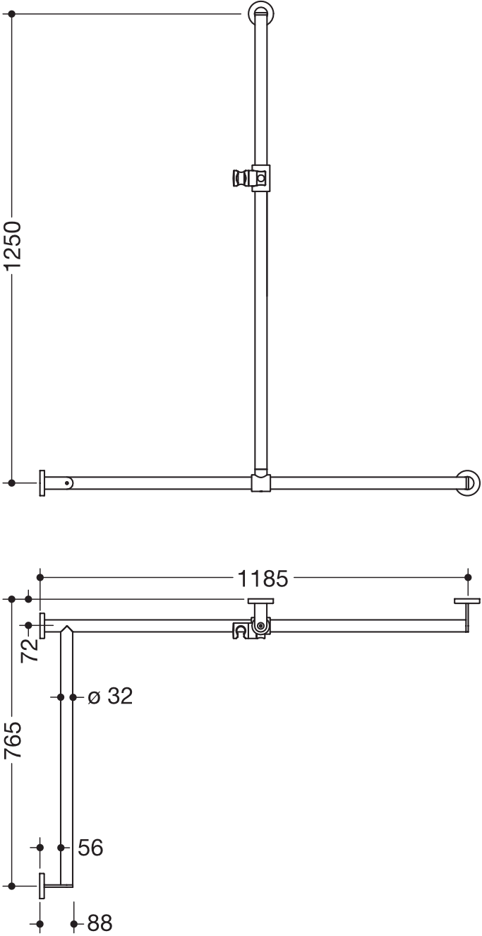 HEWI Haltegriff „System 900“