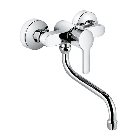 LOGO NEO SpültischWandEHM schwenkbarer Auslauf chrom LOGO NEO SpültischWandEHM schwenkbarer Auslauf chrom