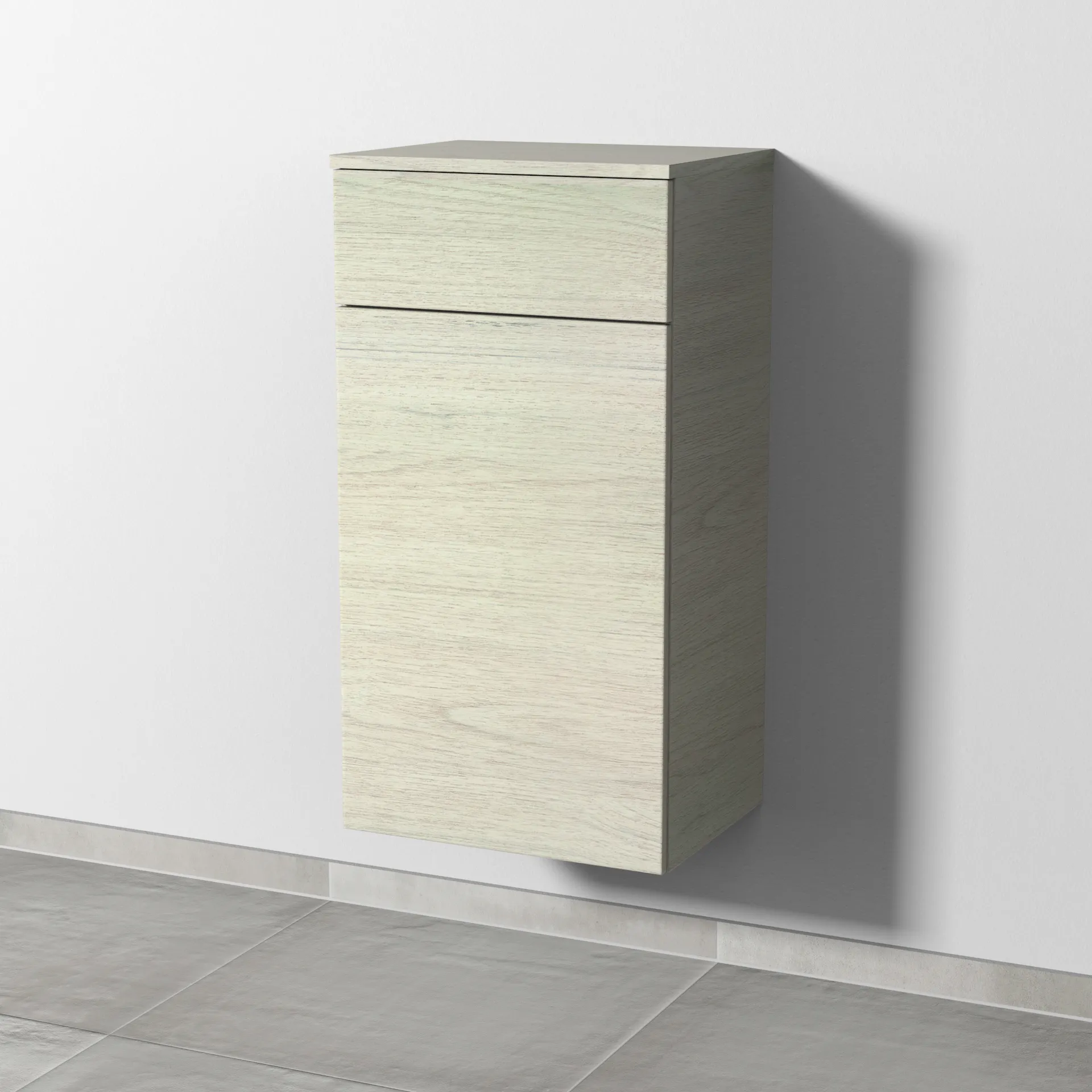 Sanipa Mittelschrank „3way“ 450 × 850 × 345 mm in White Oak