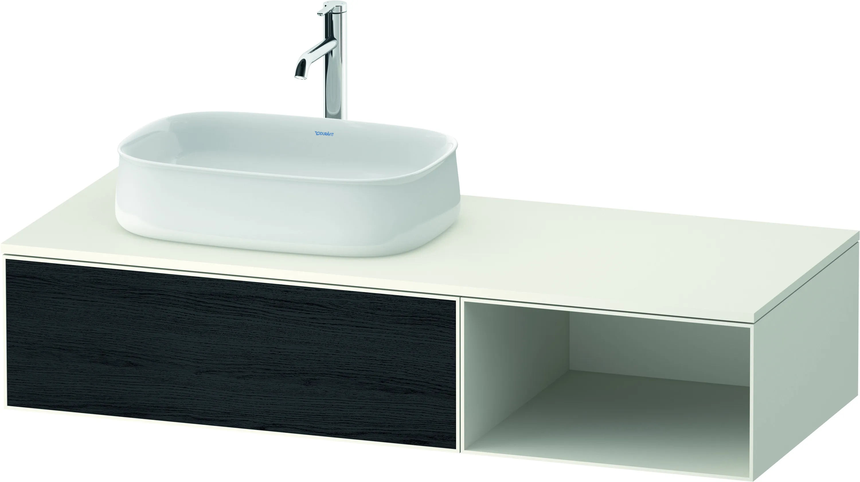 Duravit Waschtischunterschrank wandhängend „Zencha“ 130 × 28,1 × 55 cm