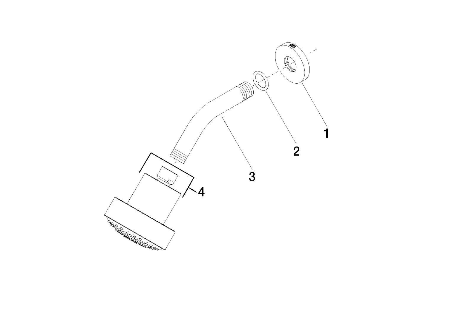 Kopfbrause SERIENSPEZIFISCH Chrom 28508979 Kopfbrause SERIENSPEZIFISCH Chrom 28508979