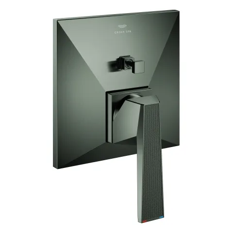 Einhand-Wannenbatterie Allure Brilliant Private Collection 24425, Fertigmontageset für Rapido SmartBox, Griff mit Rändelstruktur, chrom Einhand-Wannenbatterie Allure Brilliant Private Collection 24425, Fertigmontageset für Rapido SmartBox, Griff mit Rändelstruktur, chrom