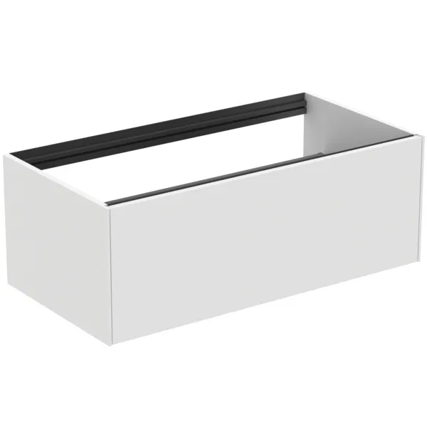 Ideal Standard Waschtischunterschrank Conca, 1 Auszug, ohne Platte, 1000x505x360mm, Weiß