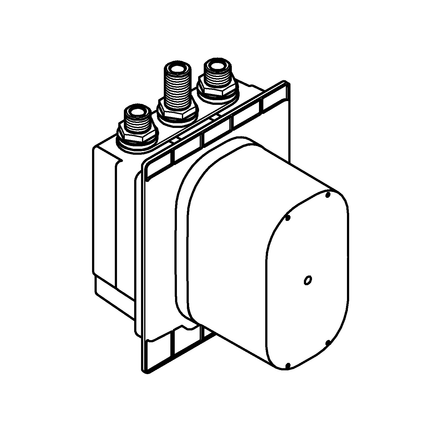 Unterputzkörper Eurosmart CE 36459, für Brause, thermostatische Mischung, für Infrarot-Fertigmontageset 36 456 00, Trafo 230 V, mit Dichtmanschette, für normgerechte Wanddurchführung bei Wassereinwirkung nach DIN 18534:2017