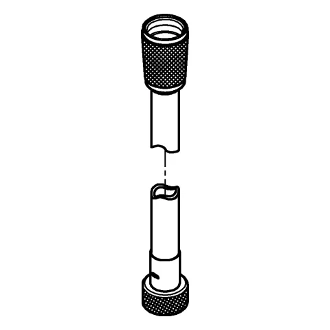 Brauseschlauch Rotaflex 28410_2, 1.750 mm, Universalanschluss 1/2'' x 1/2'', chrom Brauseschlauch Rotaflex 28410_2, 1.750 mm, Universalanschluss 1/2'' x 1/2'', chrom