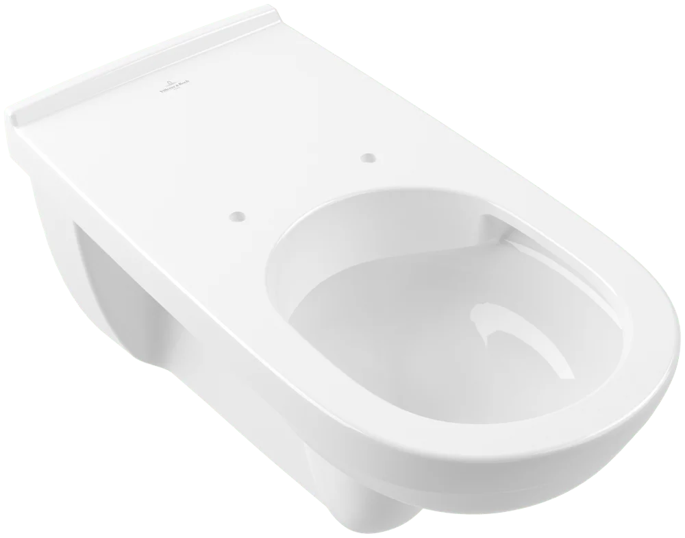 Villeroy & Boch Tiefspül-WC ViCare spülrandlos 4601R0 360x700x344mm oval wandhängend weiß Alpin