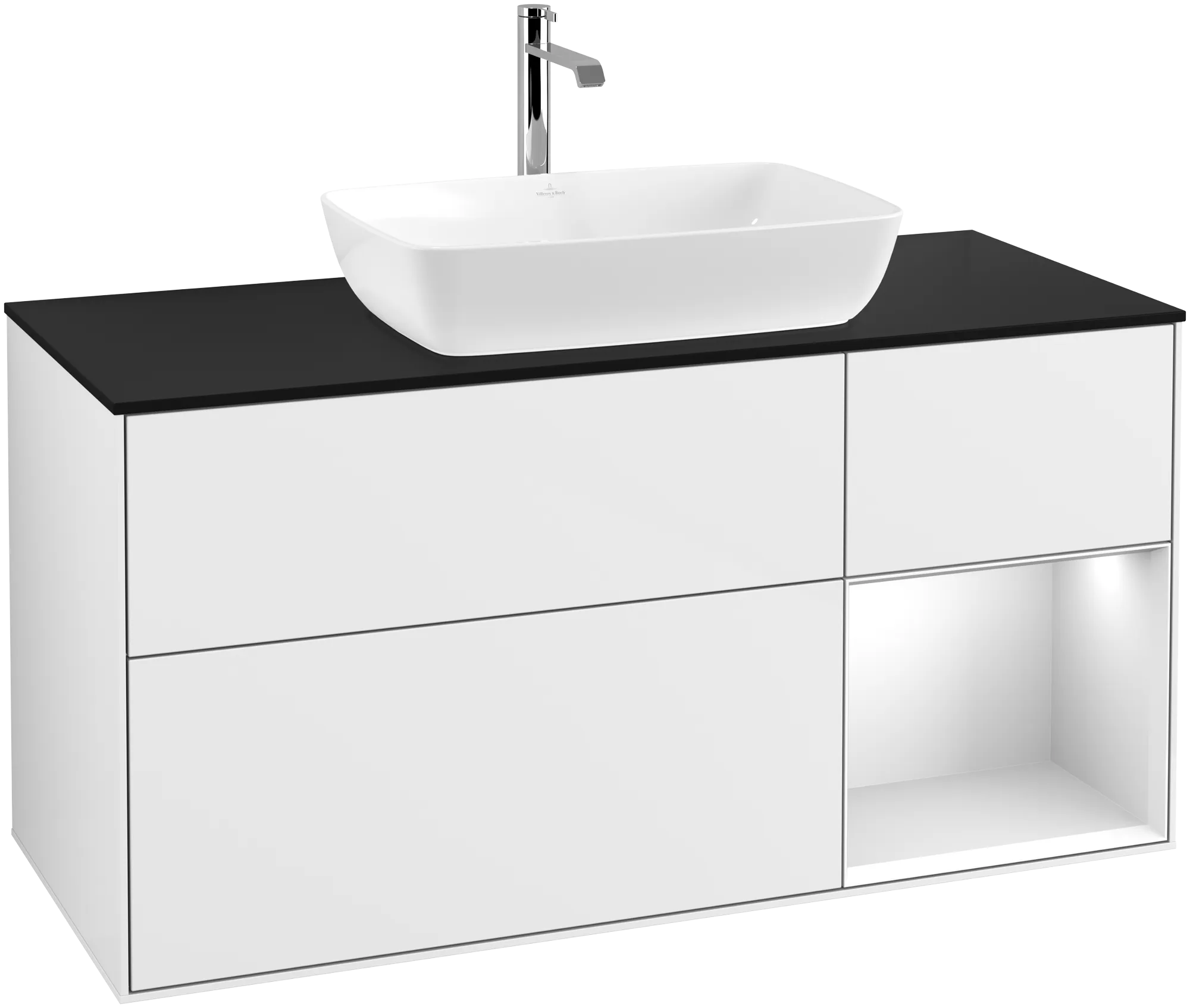 Villeroy & Boch Waschbeckenunterschrank Finion F83, 1200x603x501mm