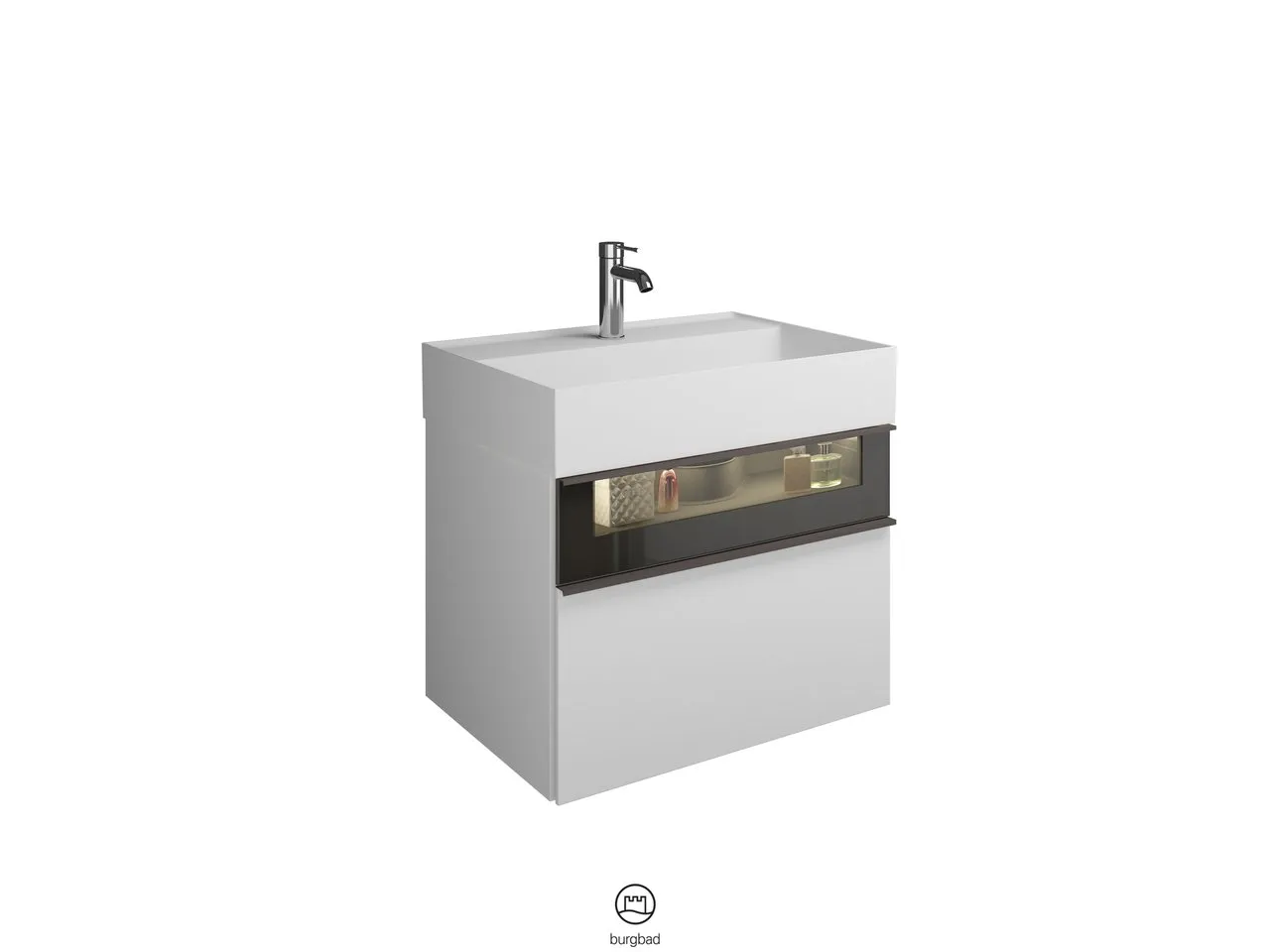 burgbad Badmöbelset „Yumo“ in Eiche Dekor Cashmere burgbad Badmöbelset „Yumo“ in Eiche Dekor Cashmere