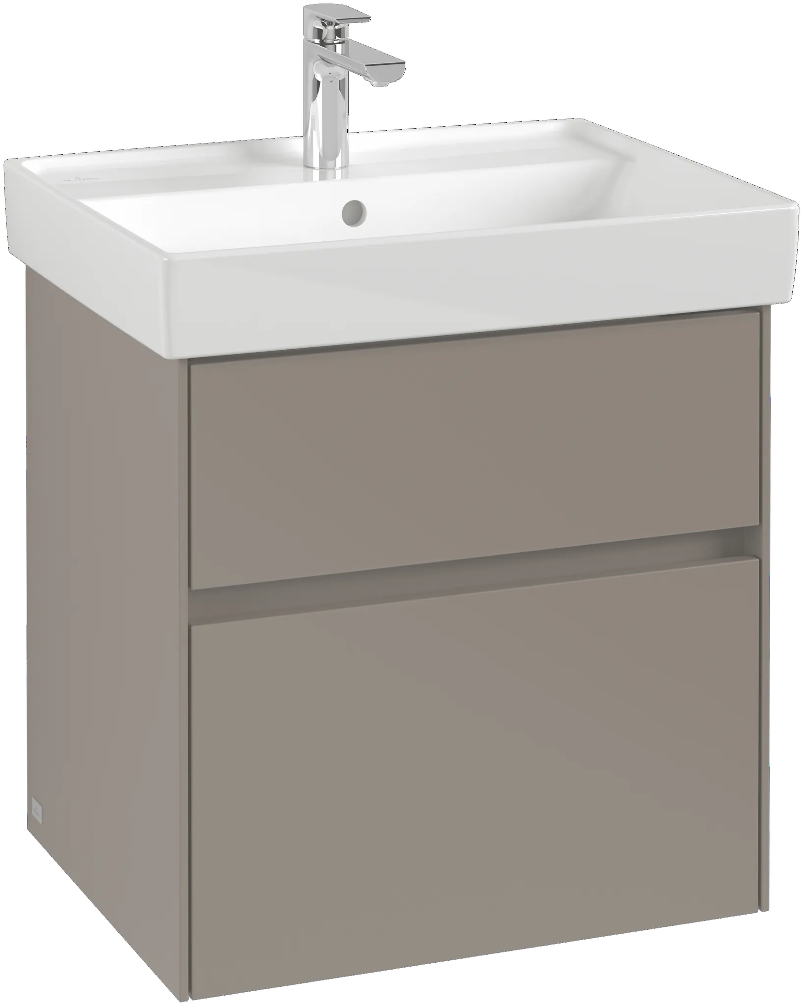 Villeroy & Boch Waschtischunterschrank „Collaro“ 554 × 546 × 444 mm Glossy White, für Becken mittig, ohne Beleuchtung Villeroy & Boch Waschtischunterschrank „Collaro“ 554 × 546 × 444 mm Glossy White, für Becken mittig, ohne Beleuchtung