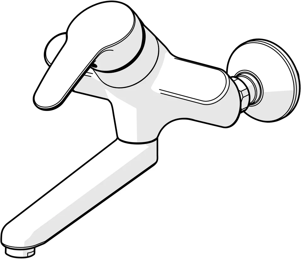 HansaMIX Waschtischarmatur Einhebelmischer HansaMIX 0194 Ausladung 246mm Auslaufentleerung DN15 Chrom HansaMIX Waschtischarmatur Einhebelmischer HansaMIX 0194 Ausladung 246mm Auslaufentleerung DN15 Chrom