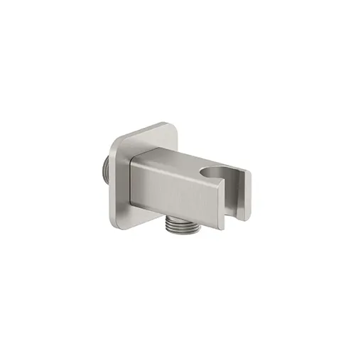 Kludi A-QA Wandanschlussbogen & Br.-halter softedge Stainl. Brushed Nickel PVD Kludi A-QA Wandanschlussbogen & Br.-halter softedge Stainl. Brushed Nickel PVD