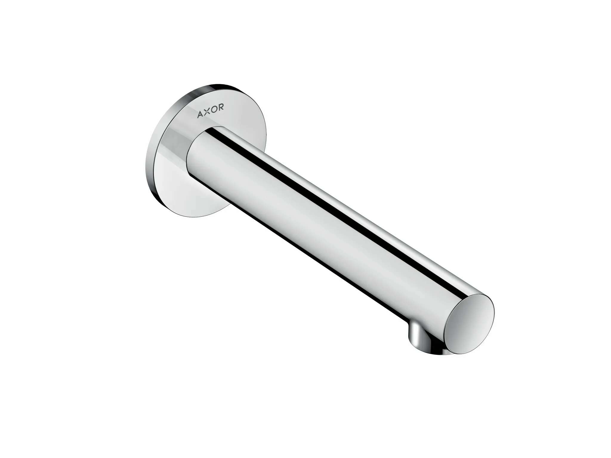 Hansgrohe AXOR Uno Wanneneinlauf gerade, Chrom, Ausladung 175 mm, Wandmontage, max. Durchfluss 19 l/min bei 3 bar, Anschluss DN20