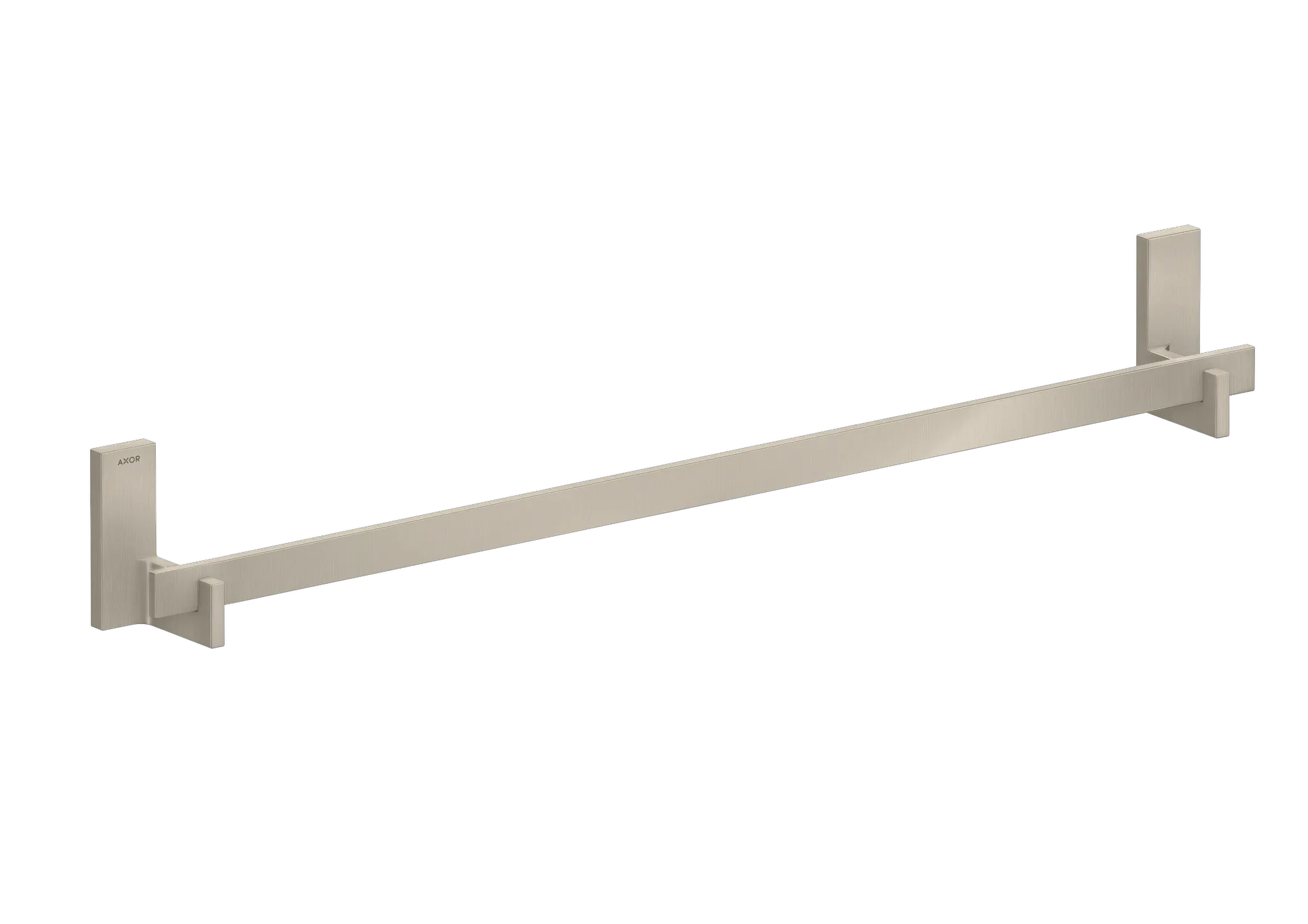 Hansgrohe Axor Universal Rectangular Badetuchhalter 800 mm, Brushed Nickel