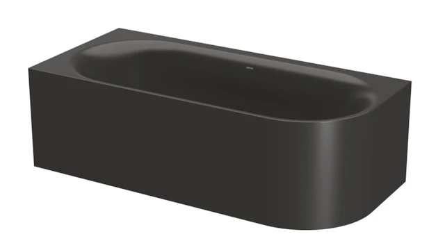 Bette oval Badewanne „BetteLux Oval IV Silhouette“ 185 × 85 cm in Anthracite