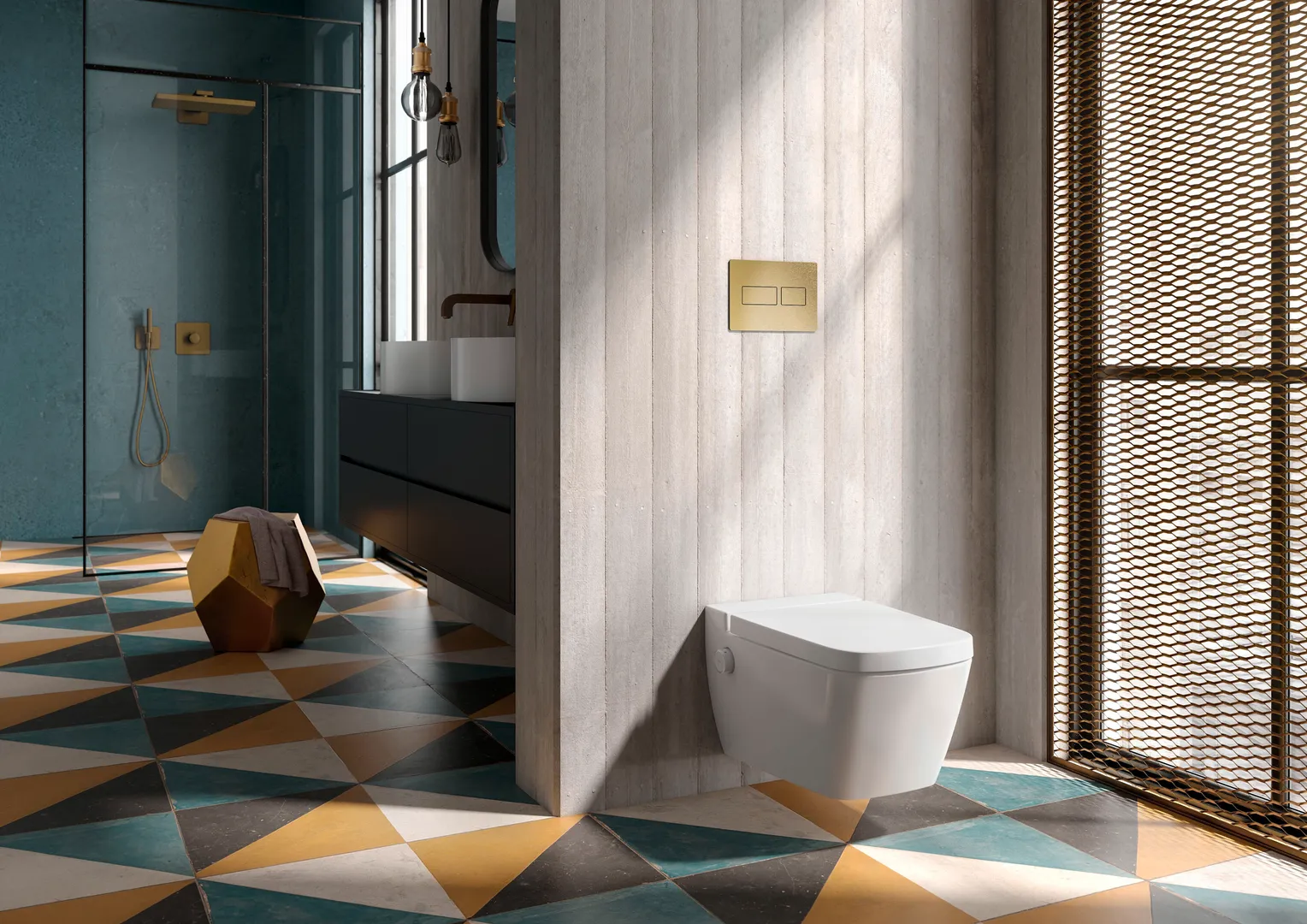 TECE WC-Betätigungsplatte „TECEsolid“ 220 × 150 mm, ,