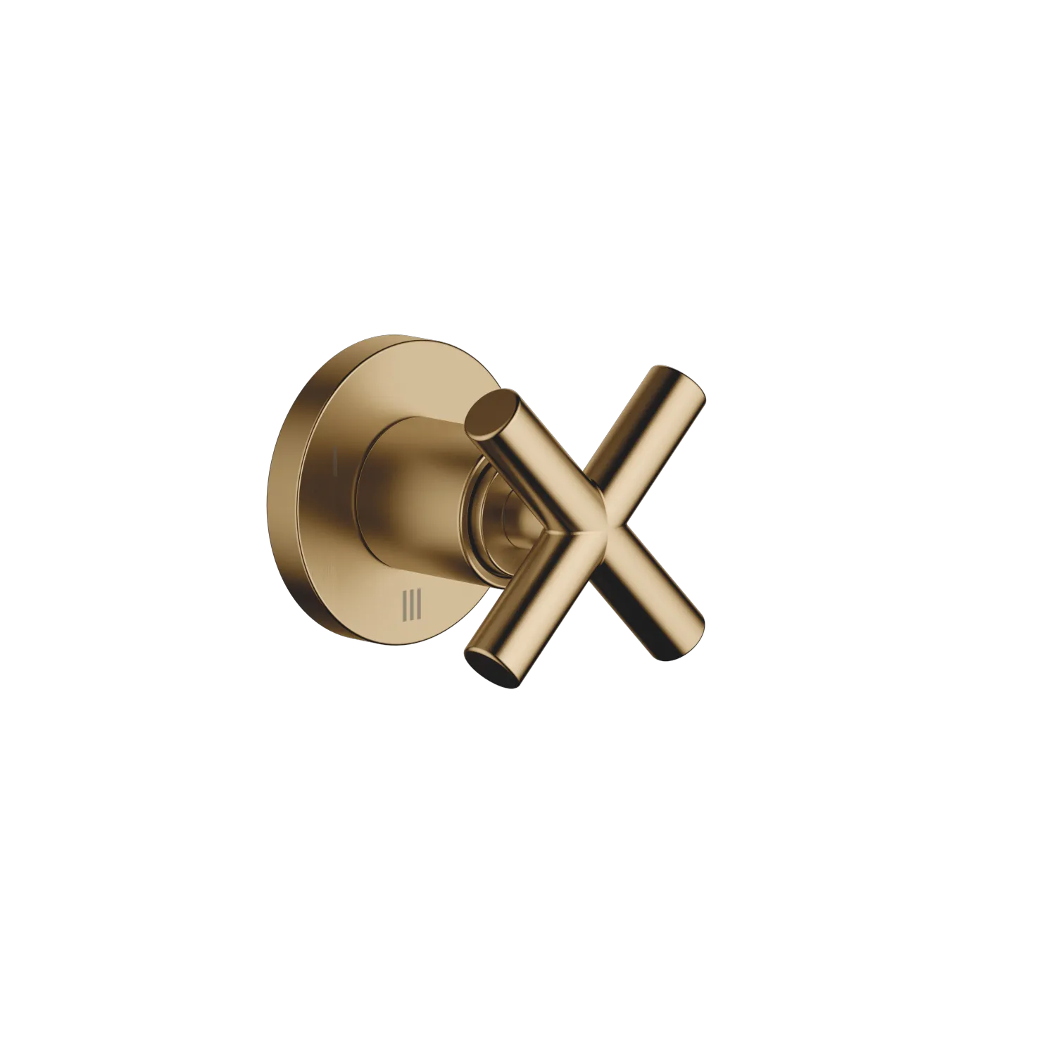 Dornbracht Tara UP-Dreiwege-Umstellung Dark Brass gebürstet