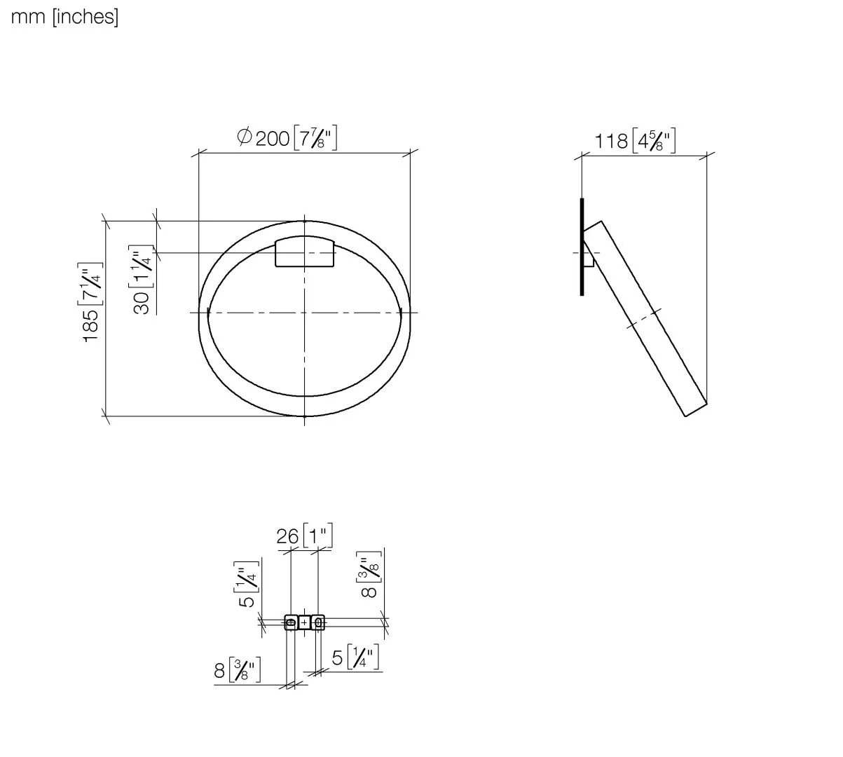 Handtuchring rund CYO Chrom 83200811 Handtuchring rund CYO Chrom 83200811