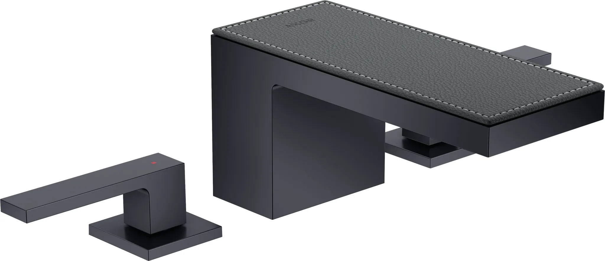 Hansgrohe AXOR MyEdition Mischer mit Platte 200 Leder, 200mm, abnehmbar Hansgrohe AXOR MyEdition Mischer mit Platte 200 Leder, 200mm, abnehmbar