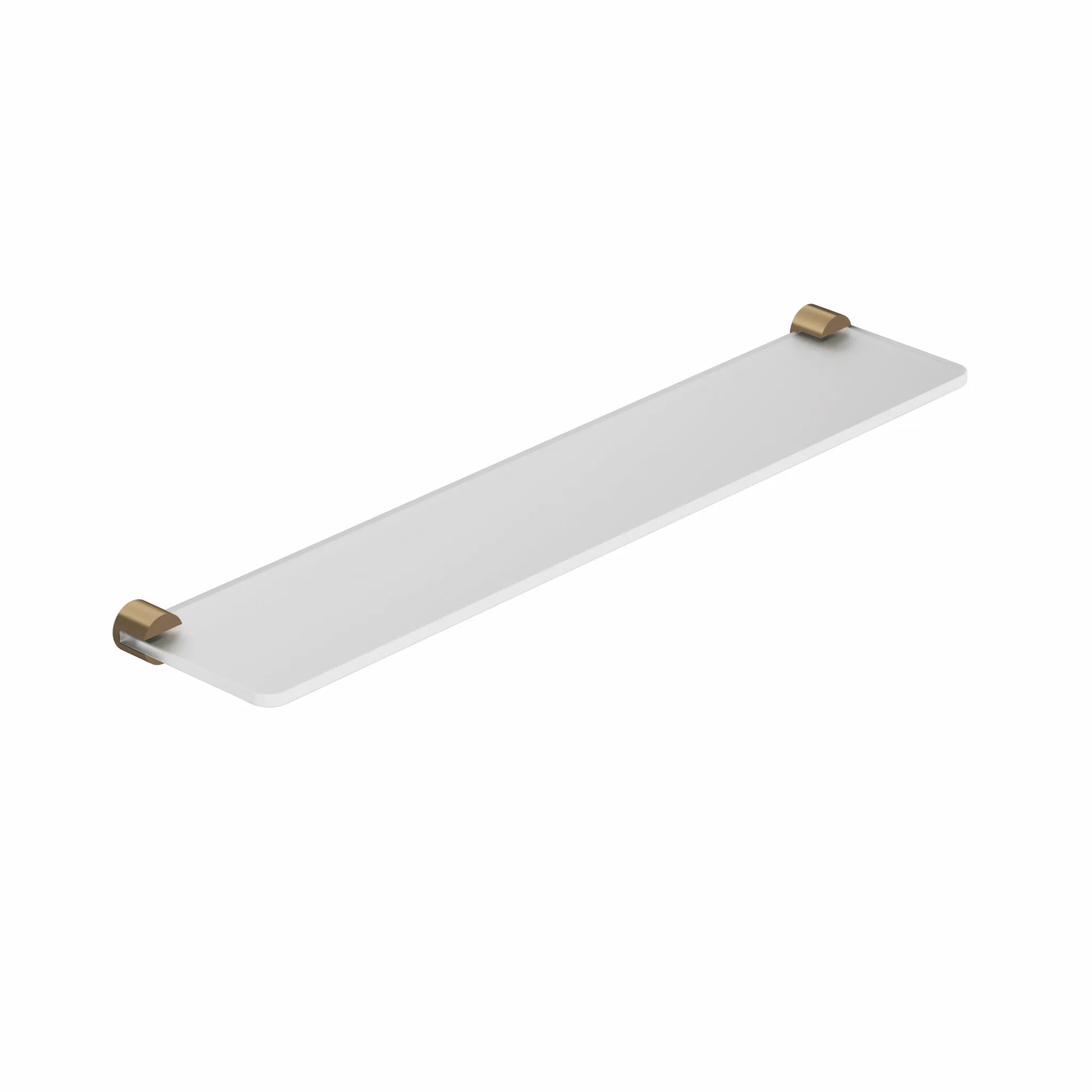 Kludi-VELA R Glasablage Brushed Bronze - Wandmontage mit Schrauben und Dübel - Artikelnummer 58973N1 Kludi-VELA R Glasablage Brushed Bronze - Wandmontage mit Schrauben und Dübel - Artikelnummer 58973N1