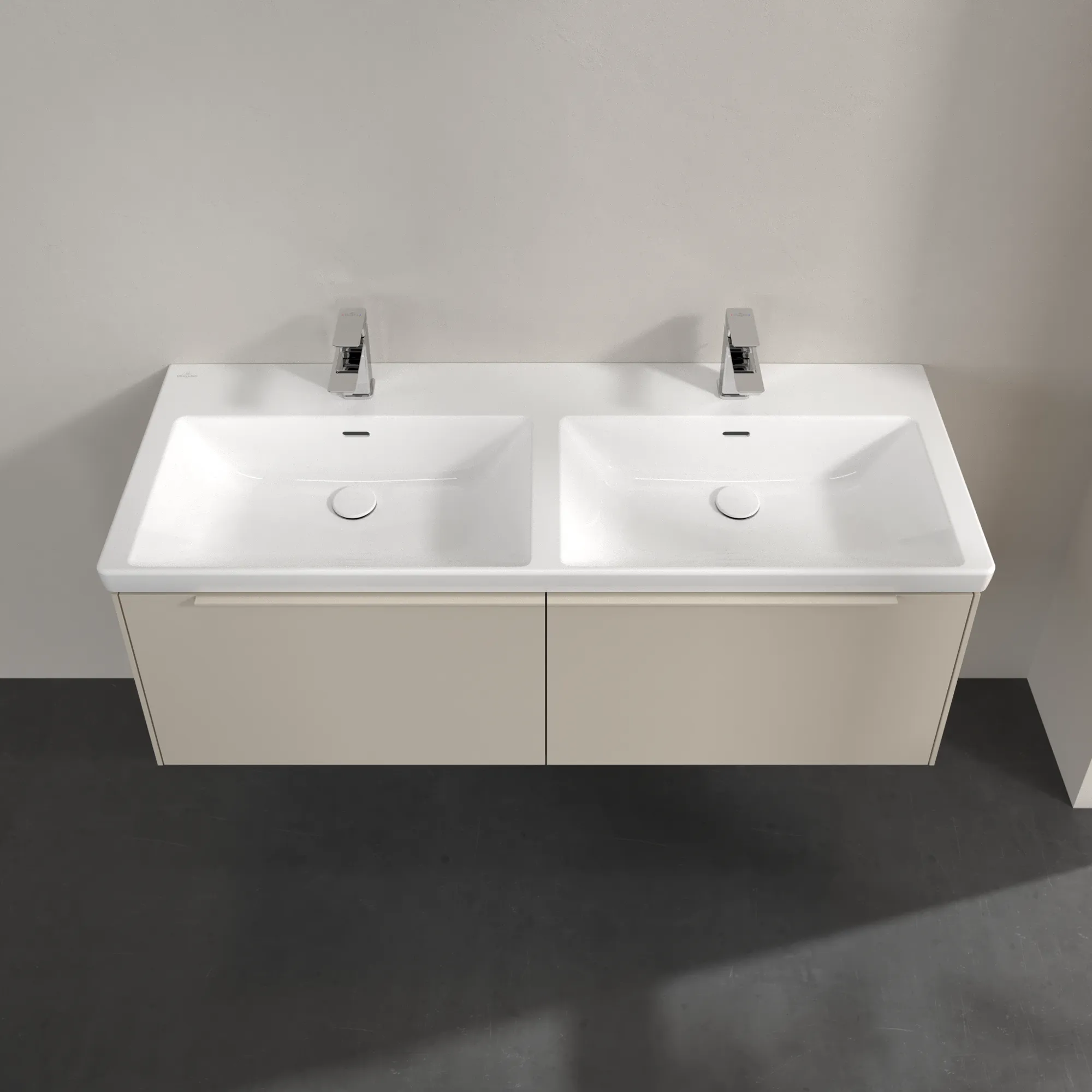 Villeroy & Boch Subway 3.0 Waschbeckenunterschrank C56702, 1272 x 429 x 478 mm, Cashmere Grey Villeroy & Boch Subway 3.0 Waschbeckenunterschrank C56702, 1272 x 429 x 478 mm, Cashmere Grey