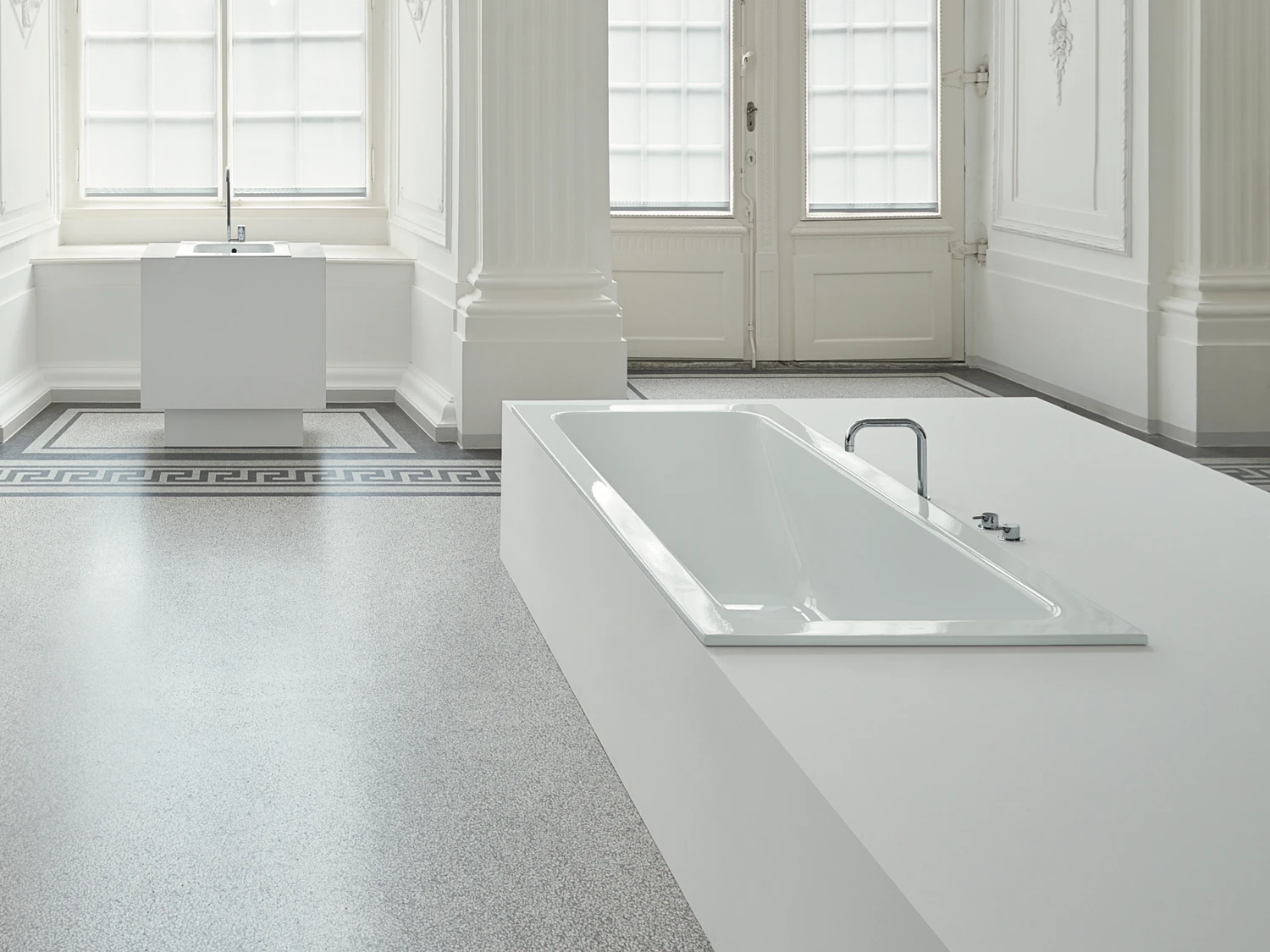 Bette Badewanne „BetteOne Relax“ rechteck 180 × 80 cm in Manhattan, mit Überlauf Bette Badewanne „BetteOne Relax“ rechteck 180 × 80 cm in Manhattan, mit Überlauf