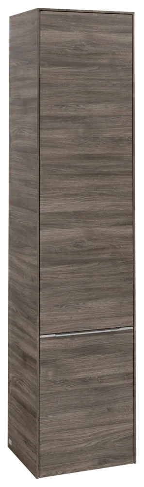 Villeroy & Boch Hochschrank Subway 3.0 C58700, Stone Oak, 400x1710x346 mm, 2 Türen, SoftClosing, Wandmontage Villeroy & Boch Hochschrank Subway 3.0 C58700, Stone Oak, 400x1710x346 mm, 2 Türen, SoftClosing, Wandmontage