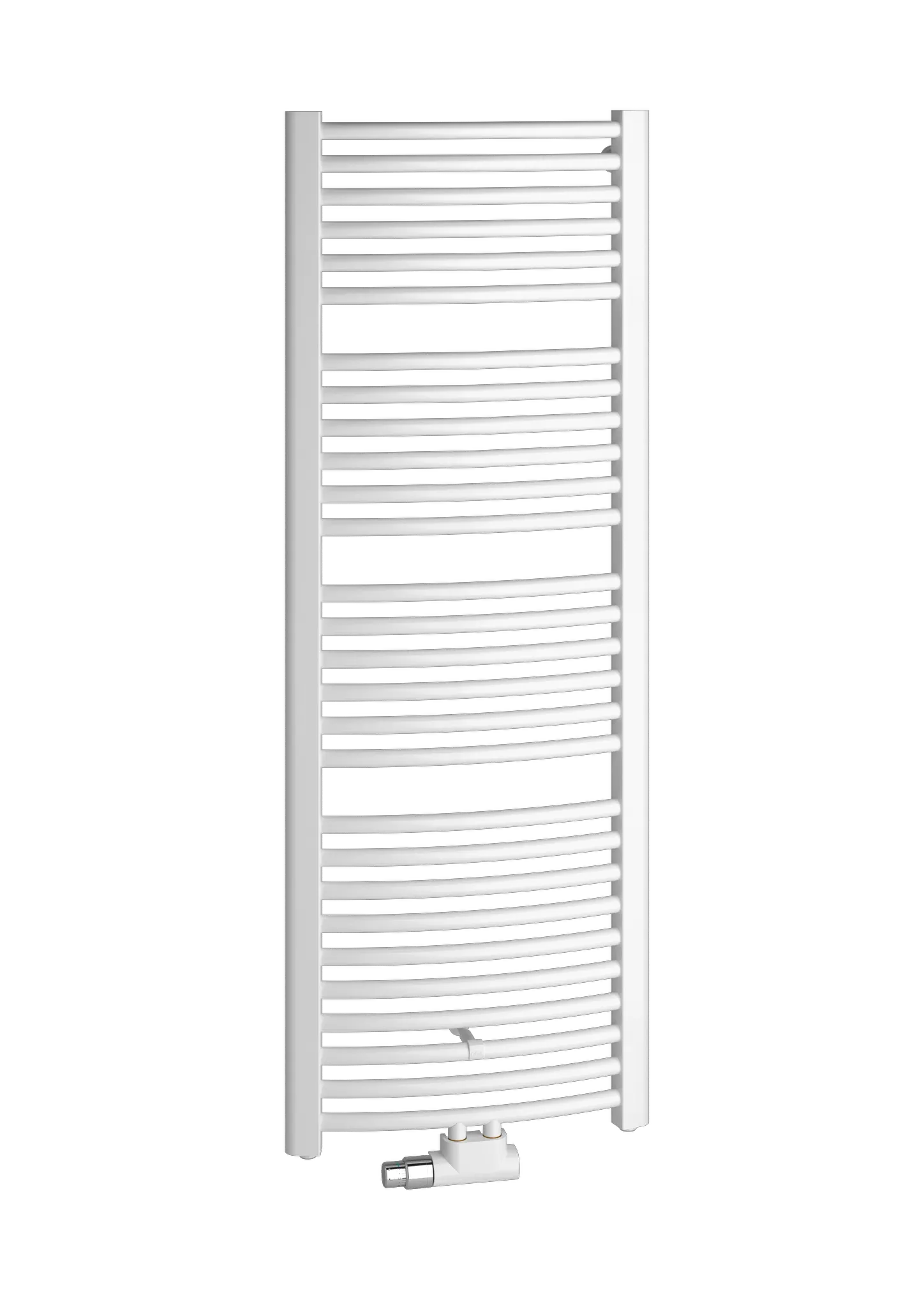 Kermi Heizkörper „Basic®-50 R“ 89,9 × 117,2 cm in Weiß Soft (RAL 9016, matt)