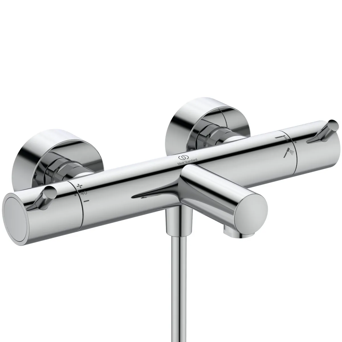 Ideal Standard Ceratherm T125 Badethermostat Aufputz DN 15 Pin-Griffe Chrom Ideal Standard Ceratherm T125 Badethermostat Aufputz DN 15 Pin-Griffe Chrom