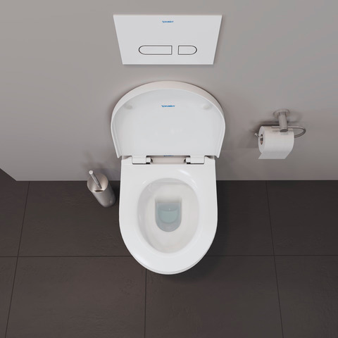 WC-Sitz No.1 Compact Weiß,ohne Absenka.,Scharnier EDST