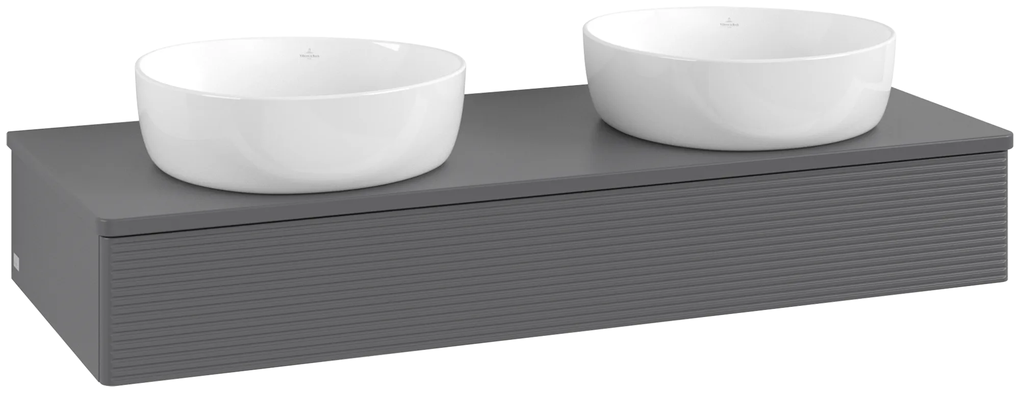 Villeroy & Boch Antao Waschbeckenunterschrank K13_5, anthrazit