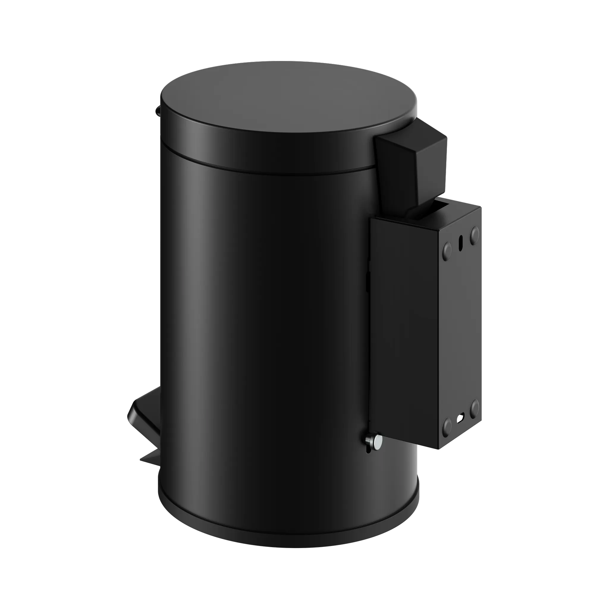 Plan Hygieneabfallsammler wandhängend schwarz matt Plan Hygieneabfallsammler wandhängend schwarz matt