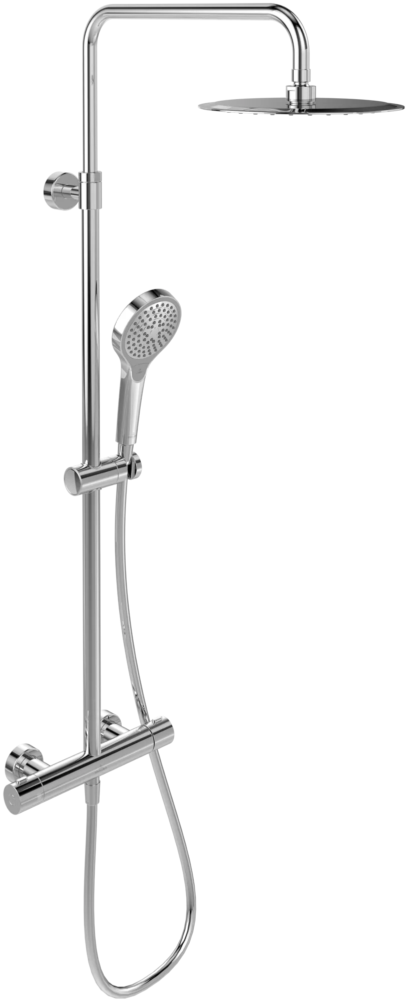 Gleitstangekombination „Verve Showers“, Befestigung verdeckt 47,2 cm in Chrom Gleitstangekombination „Verve Showers“, Befestigung verdeckt 47,2 cm in Chrom