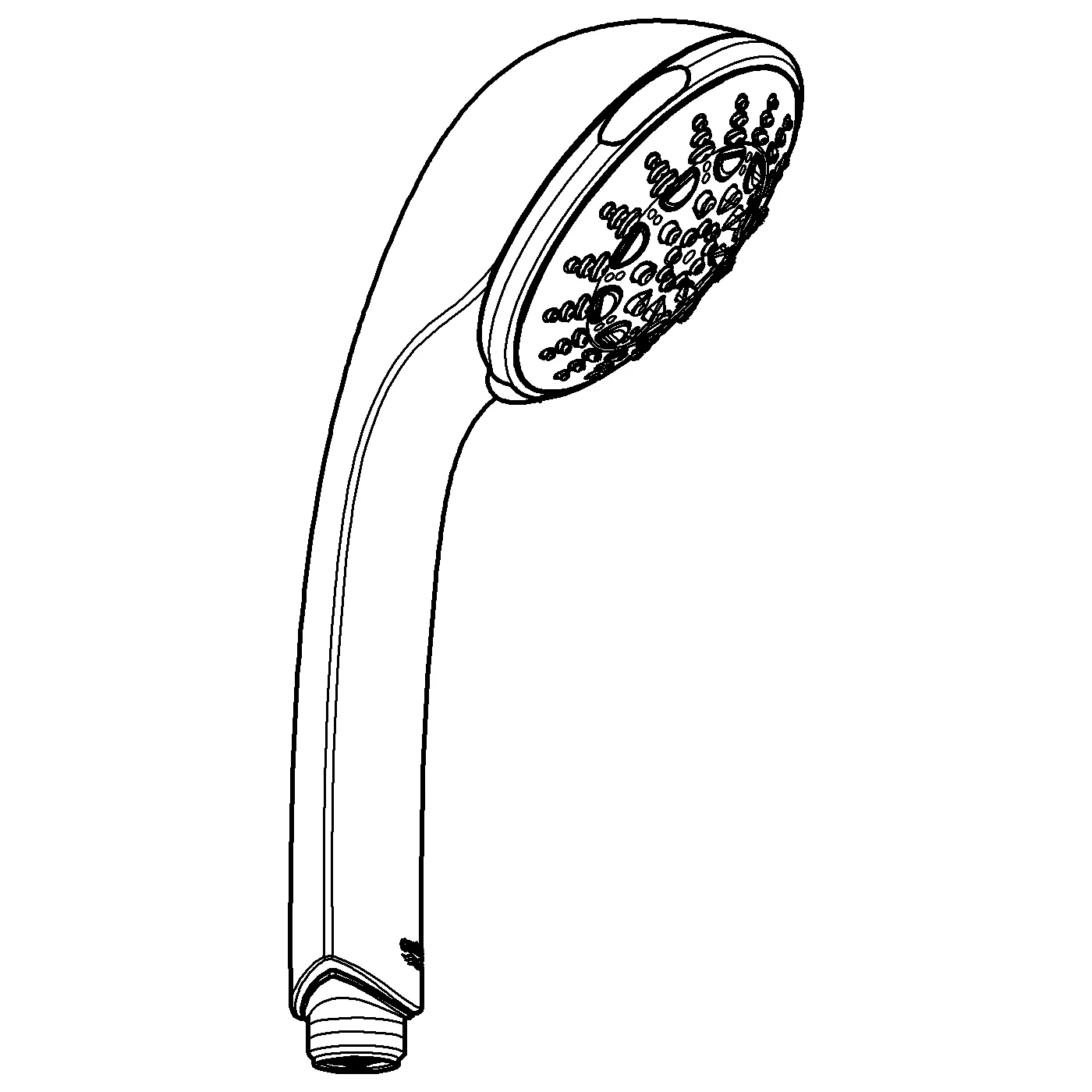 Grohe Relexa 100 Five Handbrause 5 Strahlarten chrom Grohe Relexa 100 Five Handbrause 5 Strahlarten chrom