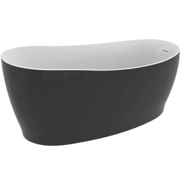 Ideal Standard Badewanne „Around“ 85 × 180 cm in Schwarz