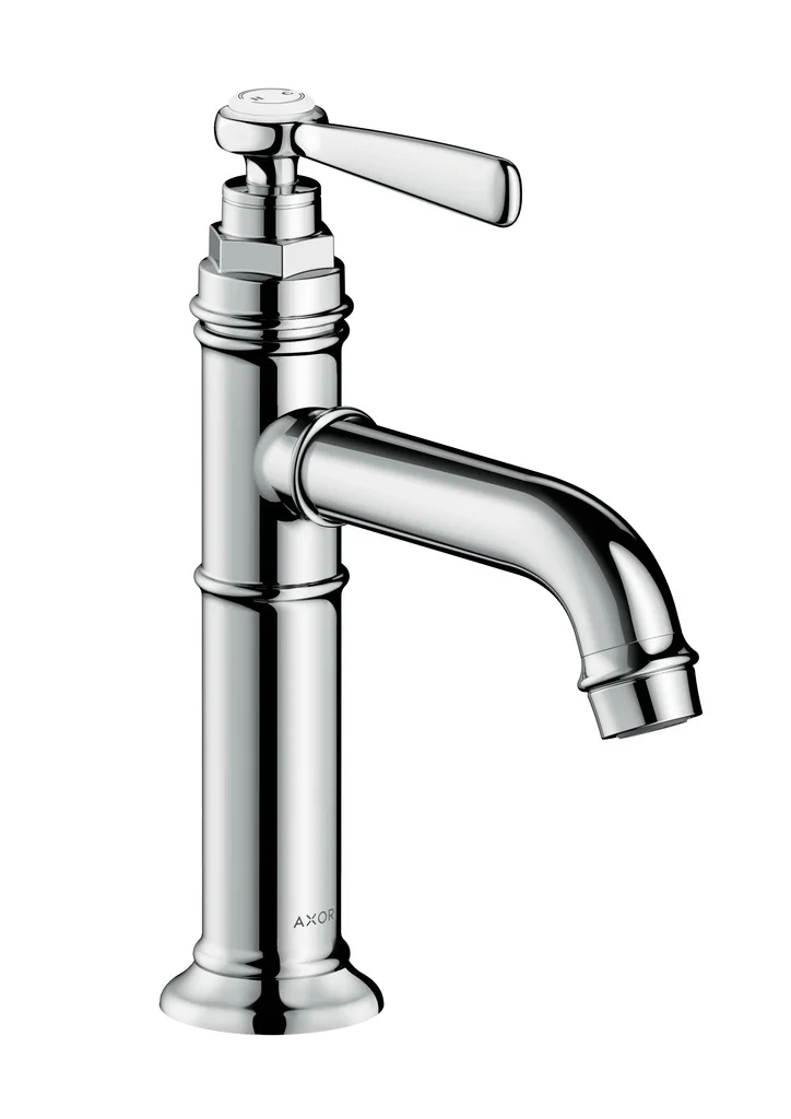 Hansgrohe AXOR Montreux Einhebel-Waschtischmischer 100, Chrom, Ausladung 142 mm, Auslaufhöhe 98 mm, Hebelgriff, Normalstrahl, max. Durchfluss 5 l/min