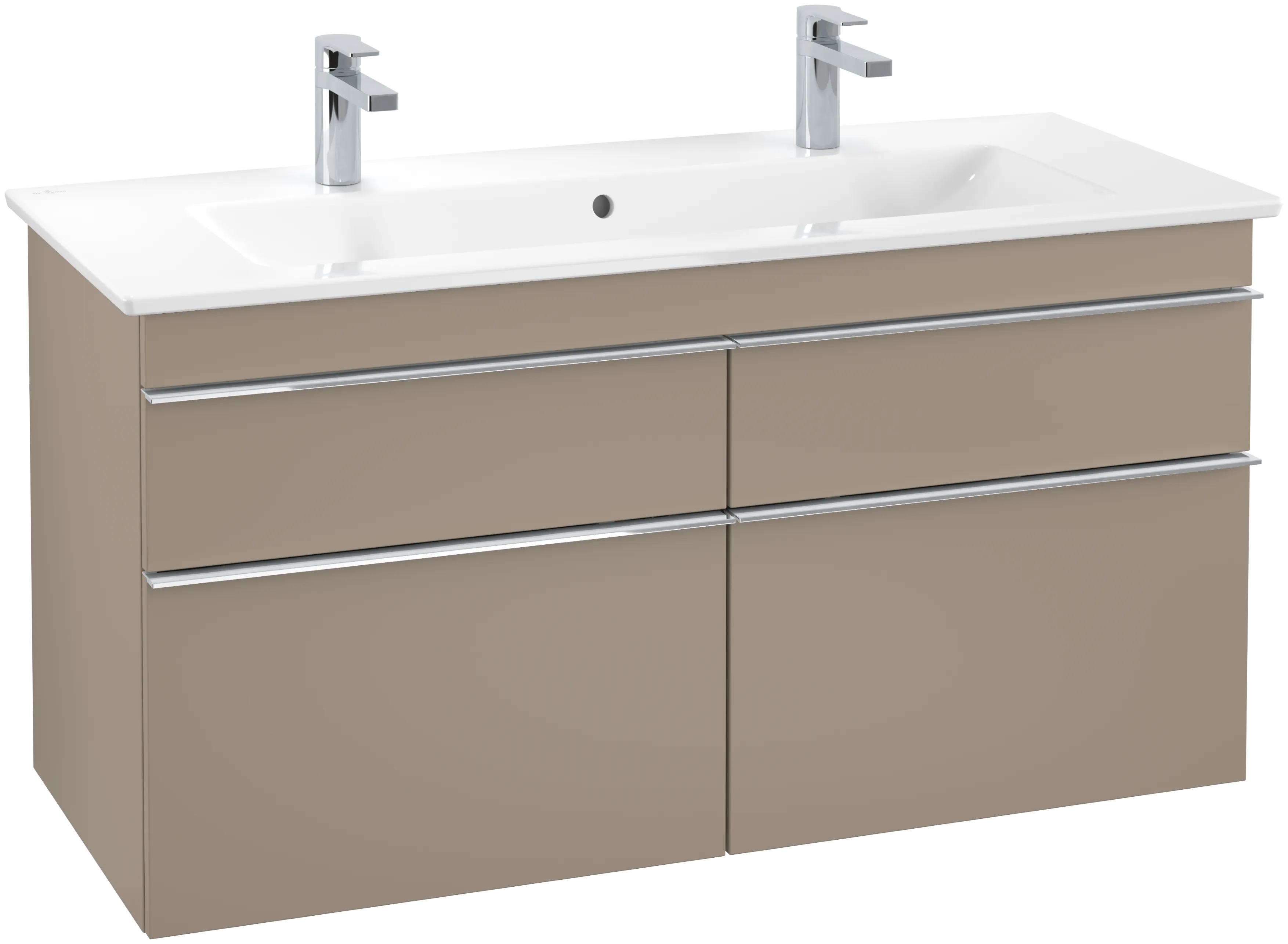 Villeroy & Boch Venticello Waschbeckenunterschrank A92901, 1153x590x502mm, Taupe