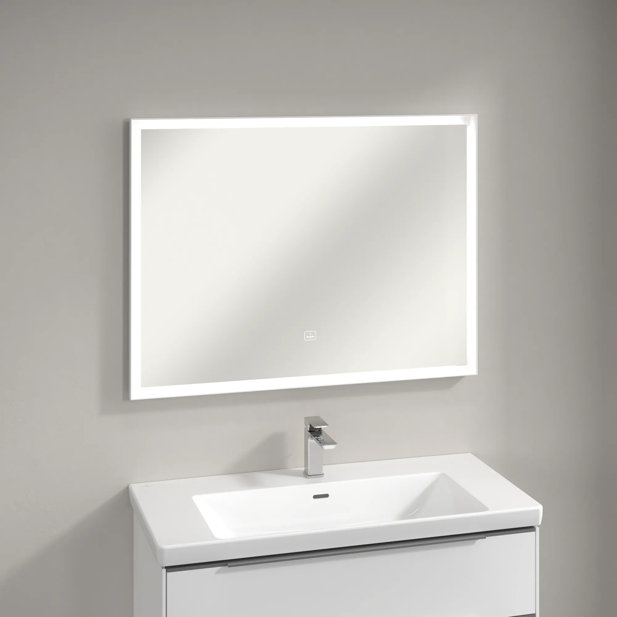 Villeroy & Boch Spiegel „Subway 3.0“ 100 × 75 cm in White Matt