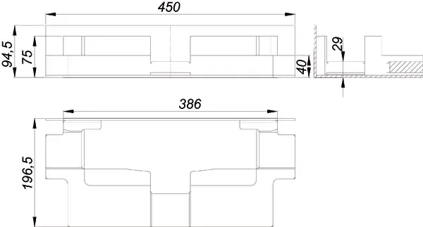 Schallschutzelement DallFlex/CeraFlex