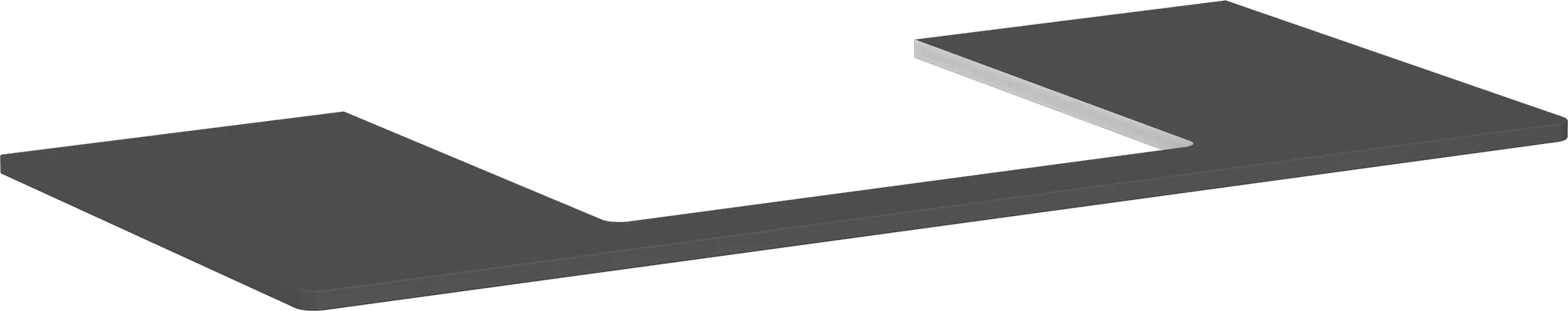 Hansgrohe Xelu Q Konsole 1180⁄550, Diamantgrau Matt