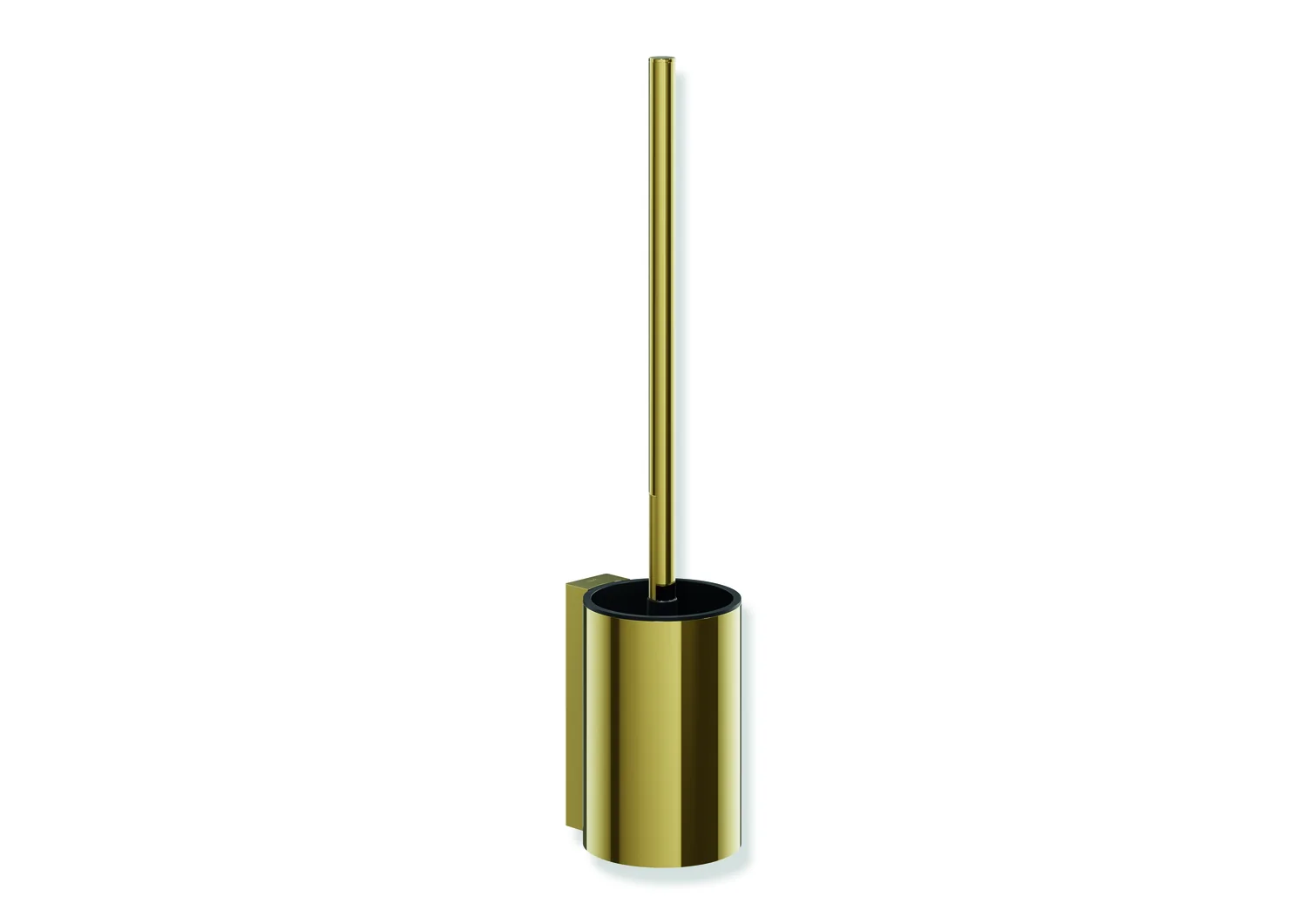 HEWI WC-Bürstengarnitur System 900, PVD gold glänzend, Wandmontage, 440 mm hoch, 89 mm breit, 109 mm tief HEWI WC-Bürstengarnitur System 900, PVD gold glänzend, Wandmontage, 440 mm hoch, 89 mm breit, 109 mm tief