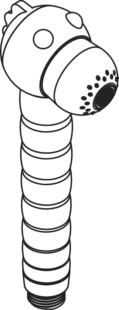 Kinderhandbrause 2jet Löwe Jocolinobeige Kinderhandbrause 2jet Löwe Jocolinobeige