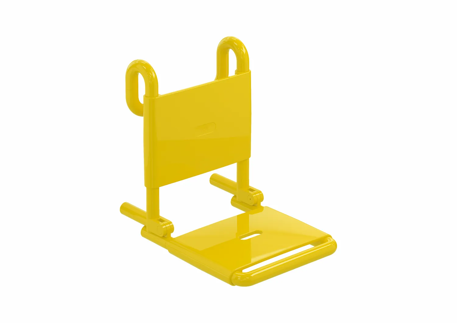 HEWI Einhängesitz, klappbar, Polyamid, hochglänzend, Sitzfläche 345 mm breit, 339 mm tief, HEWI Farbe 18 (Senfgelb) HEWI Einhängesitz, klappbar, Polyamid, hochglänzend, Sitzfläche 345 mm breit, 339 mm tief, HEWI Farbe 18 (Senfgelb)