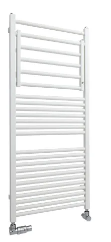 Zehnder Design-Heizkörper „Zeno Wing“ für Warmwasser-Zentralheizung oder gemischten Betrieb mit 50 mm-Mittelanschluss 60 × 118,4 cm, Mittel- & Seitenanschluss in Verkehrsweiß (RAL 9016, glänzend) Zehnder Design-Heizkörper „Zeno Wing“ für Warmwasser-Zentralheizung oder gemischten Betrieb mit 50 mm-Mittelanschluss 60 × 118,4 cm, Mittel- & Seitenanschluss in Verkehrsweiß (RAL 9016, glänzend)