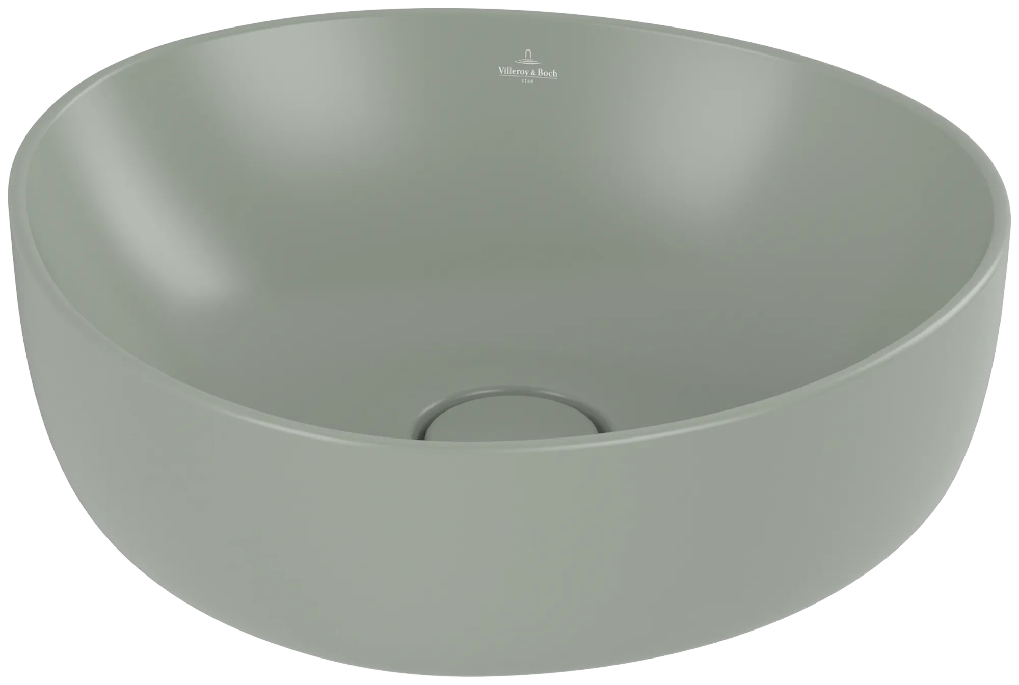 Villeroy & Boch Aufsatzwaschtisch „Antao“ 400 × 395 × 150 mm, ohne Hahnlochbohrung in Morning Green Villeroy & Boch Aufsatzwaschtisch „Antao“ 400 × 395 × 150 mm, ohne Hahnlochbohrung in Morning Green