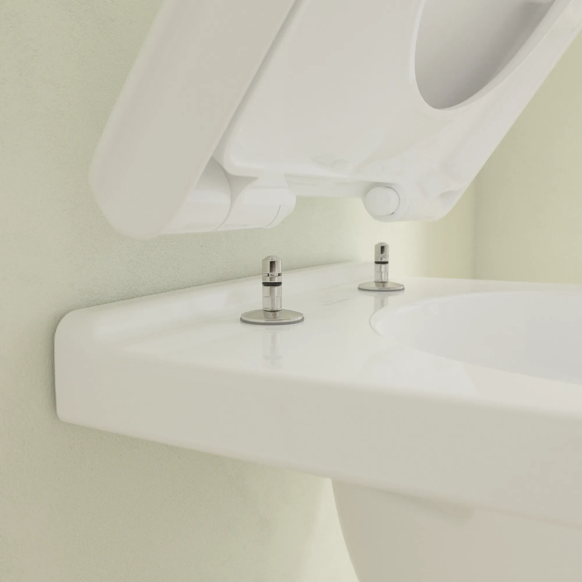 Villeroy & Boch Flachspül-WC ViCare 4684R0, oval, weiß Alpin CeramicPlus, spülrandlos, bodenstehend, 360x490 mm, Höhe 460 mm Villeroy & Boch Flachspül-WC ViCare 4684R0, oval, weiß Alpin CeramicPlus, spülrandlos, bodenstehend, 360x490 mm, Höhe 460 mm